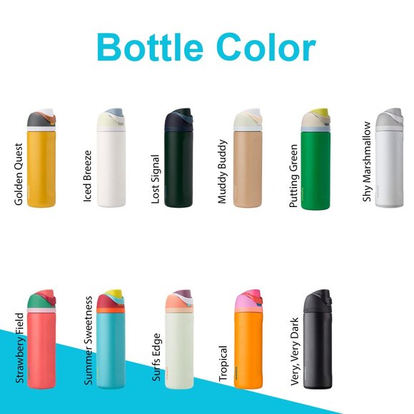 Custom 100% authentic Owala Bottle with your Name & Logo Engraved on it - Picture 5 of 9